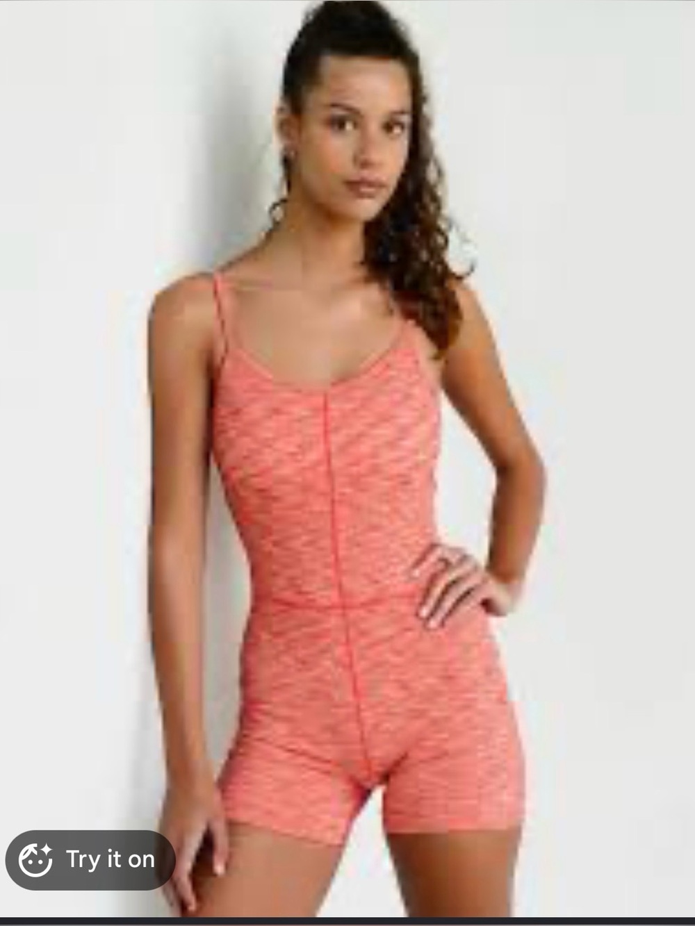 2 for $30 sale: Joy Lab orange confetti bodysuit romper - built in bra. S